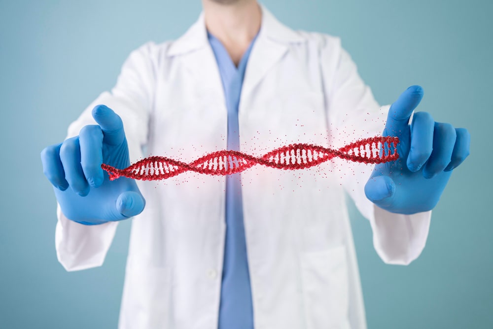 Dr Testing The Health Of A DNA Strand
